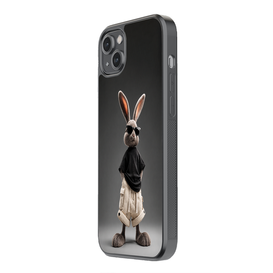 Cool Bunny Premium Glass Case