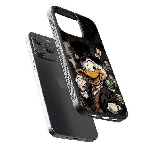 Millionaire Duck Premium Glass Case