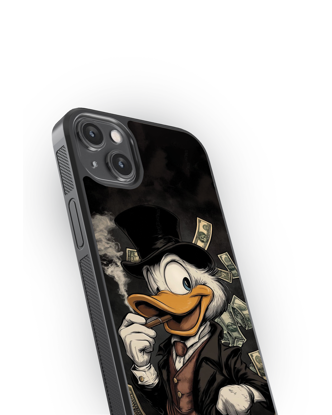 Millionaire Duck Premium Glass Case