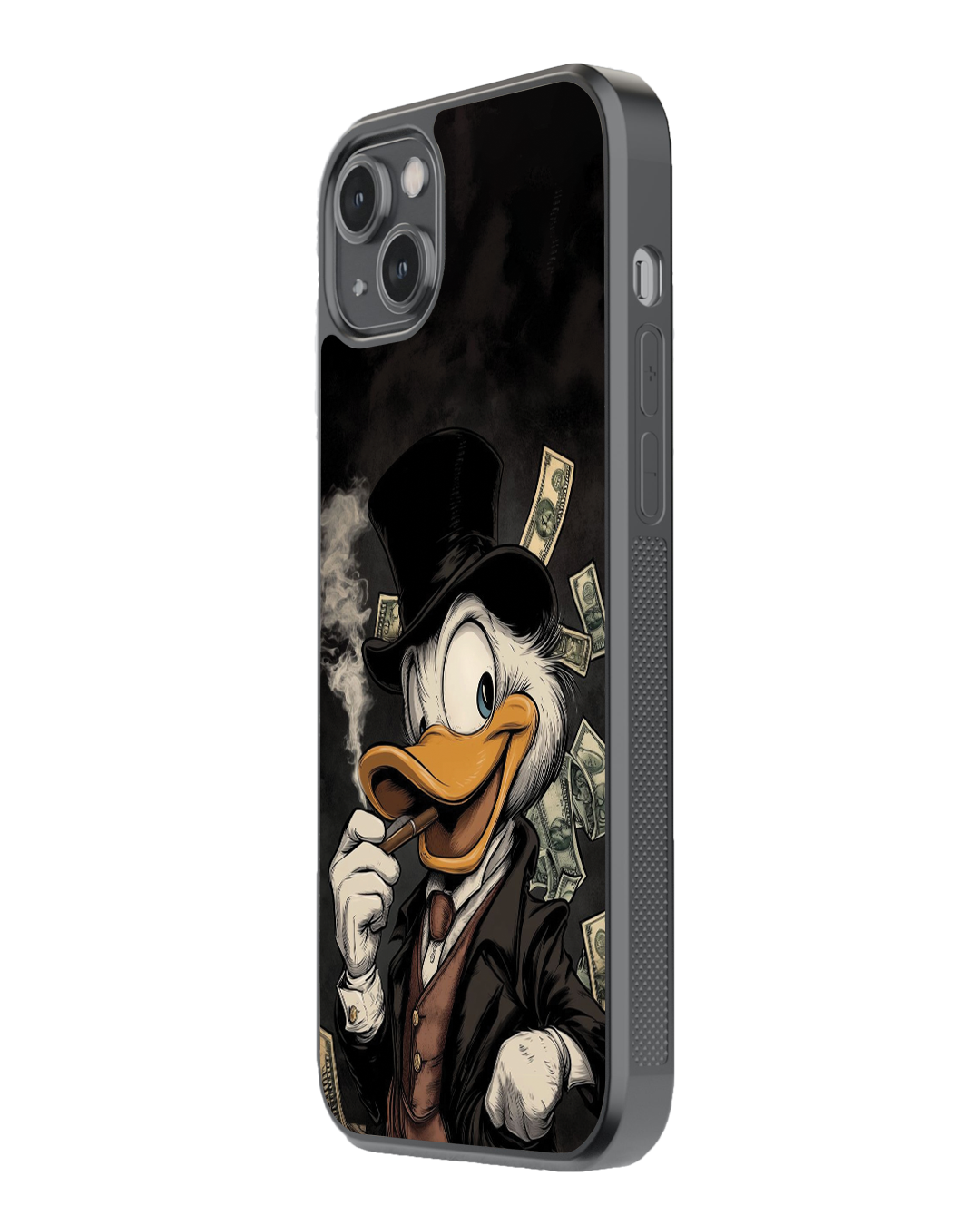 Millionaire Duck Premium Glass Case