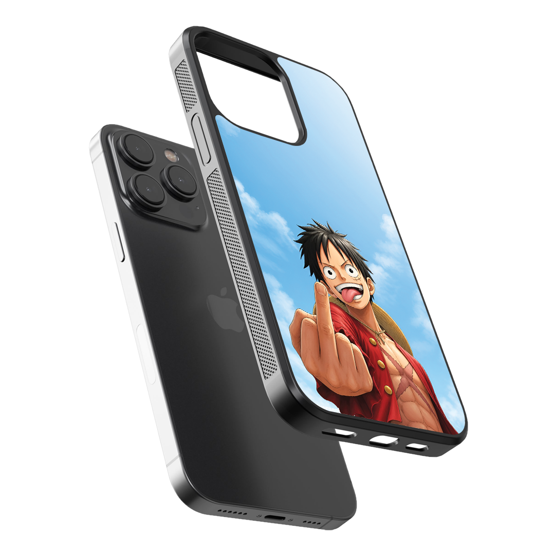 Monkey D. Luffy Premium Glass Phone Case