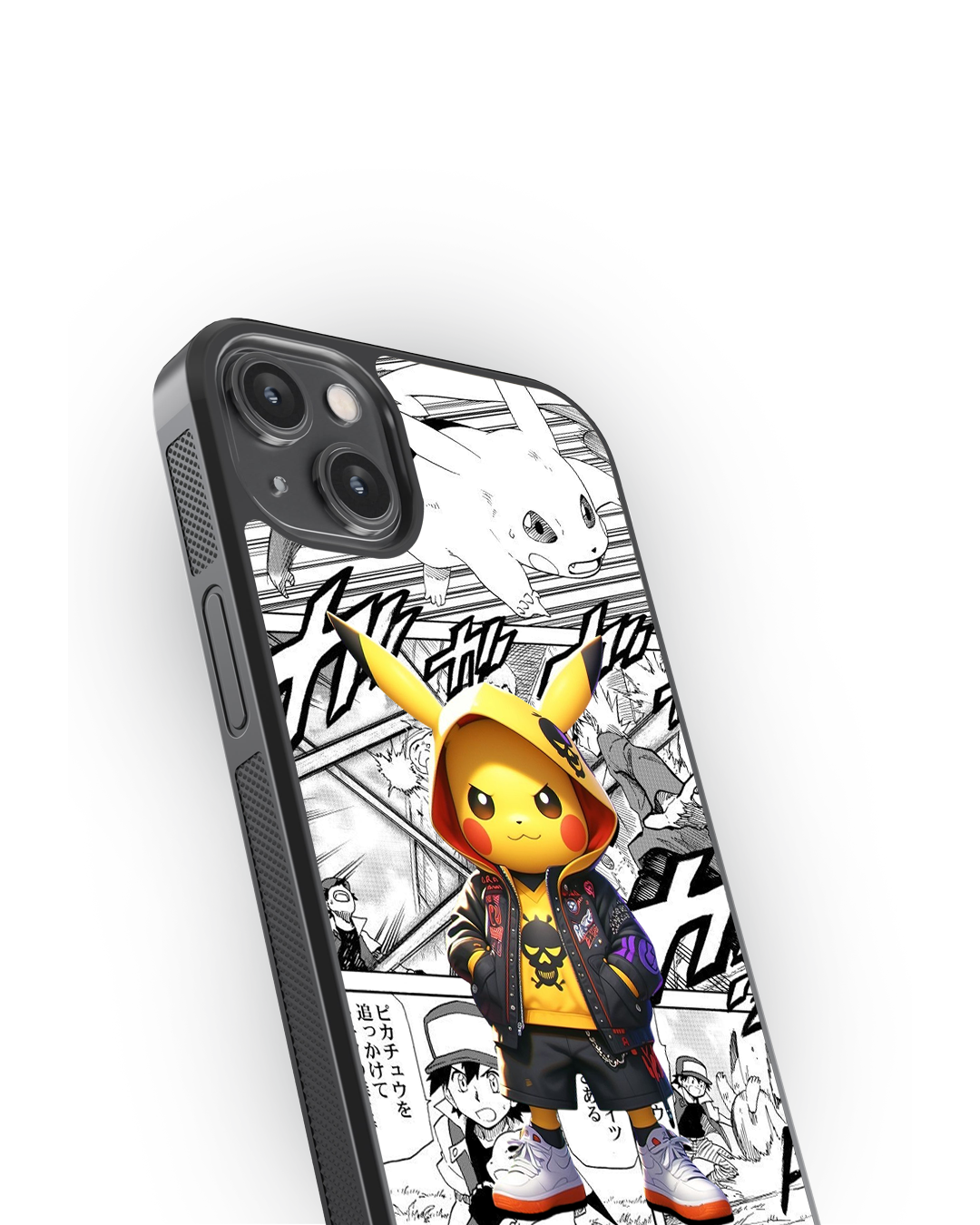 Pikachu Streetwear Premium Glass Case