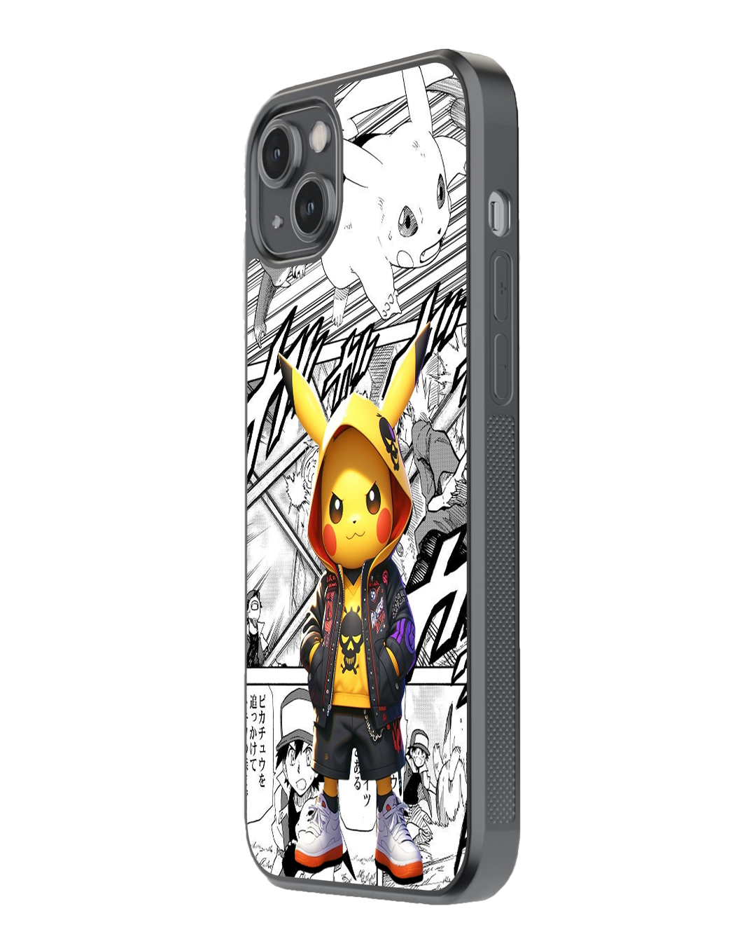 Pikachu Streetwear Premium Glass Case