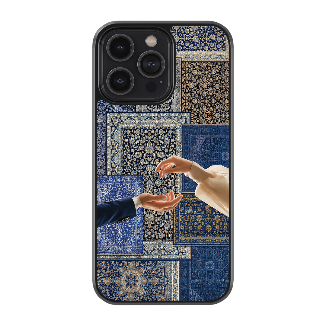 Royal Sapphire Premium Glass Phone Case