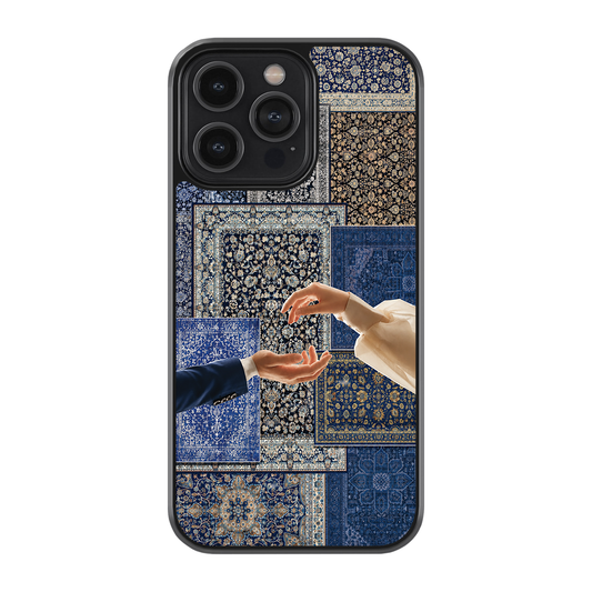 Royal Sapphire Premium Glass Phone Case