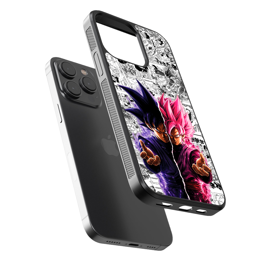Saiyan Eclipse Premium Glass Case
