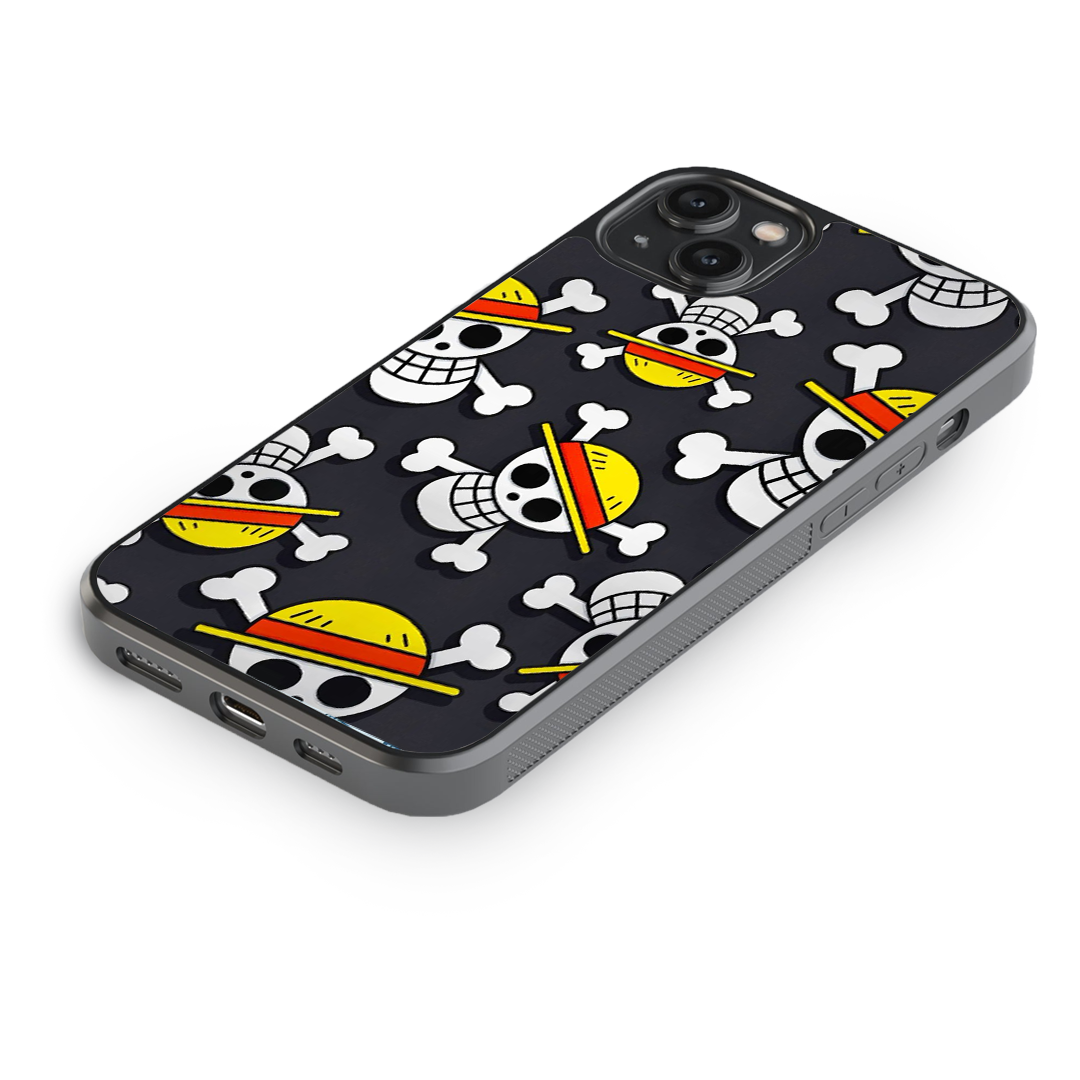 Skull Voyage Premium Glass Phone Case