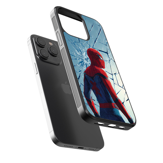 Spider-Man Broken Glass Premium Case