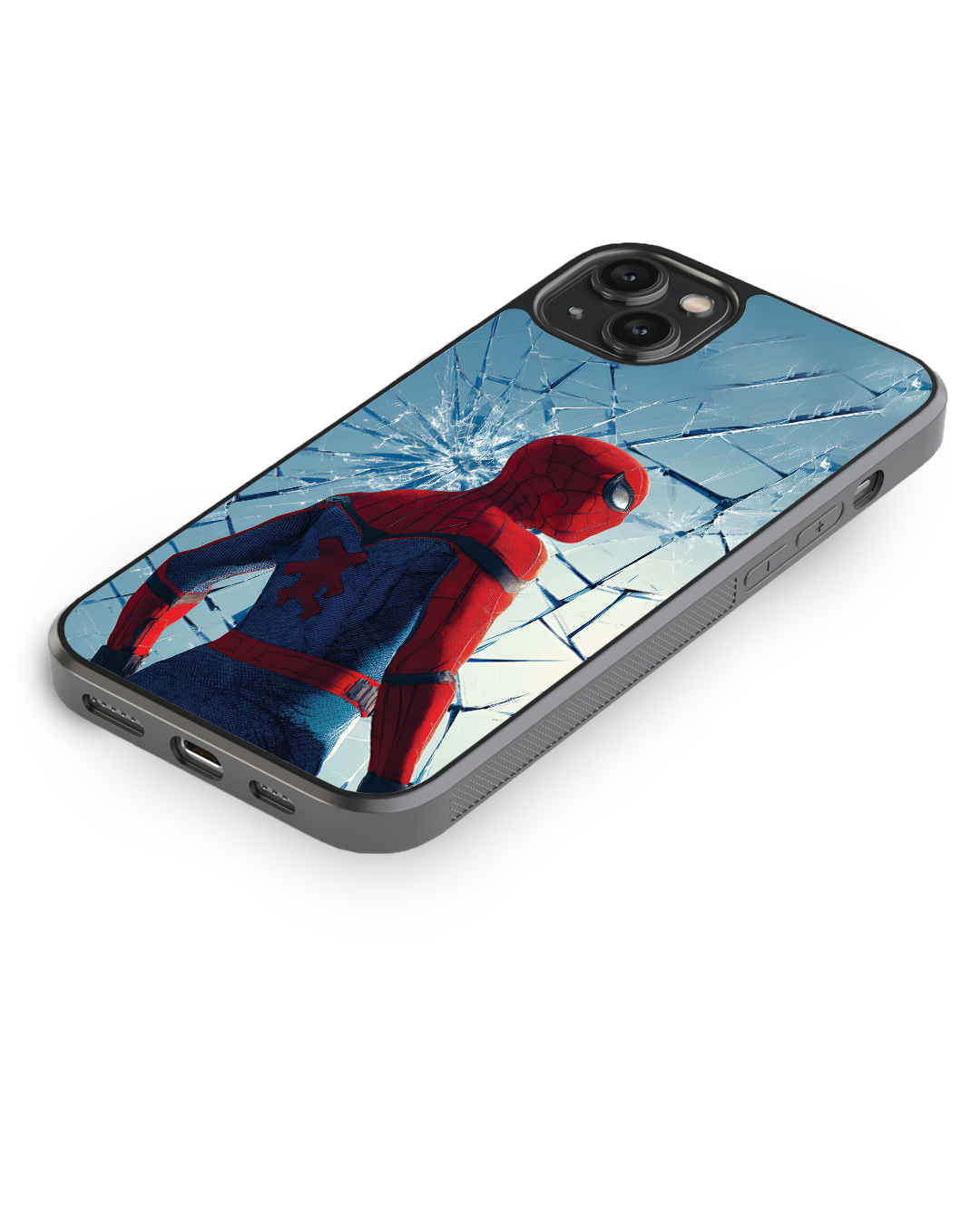 Spider-Man Broken Glass Premium Case