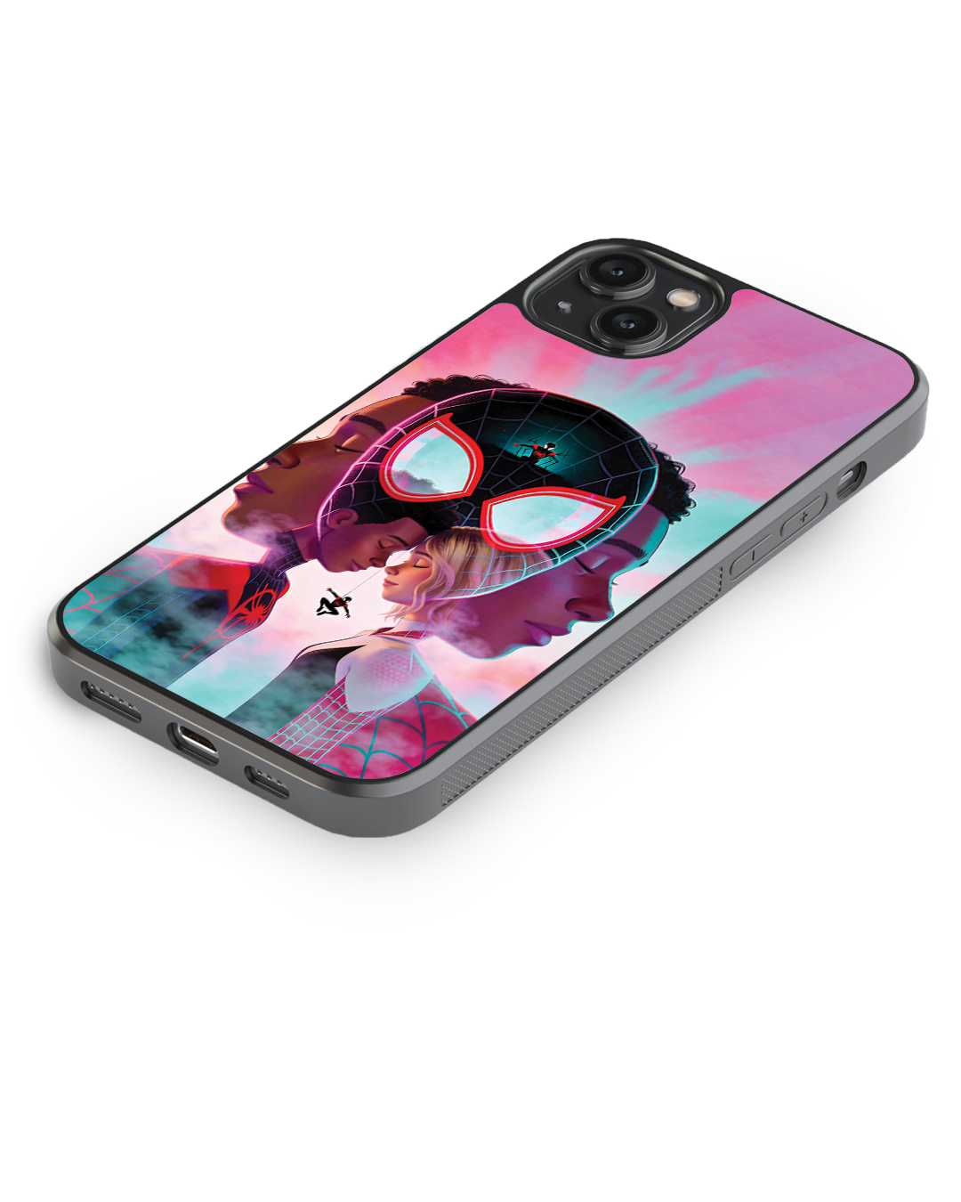 Spider-Verse Love Premium Glass Case