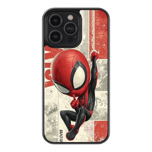 Spider Chibi Premium Glass Case