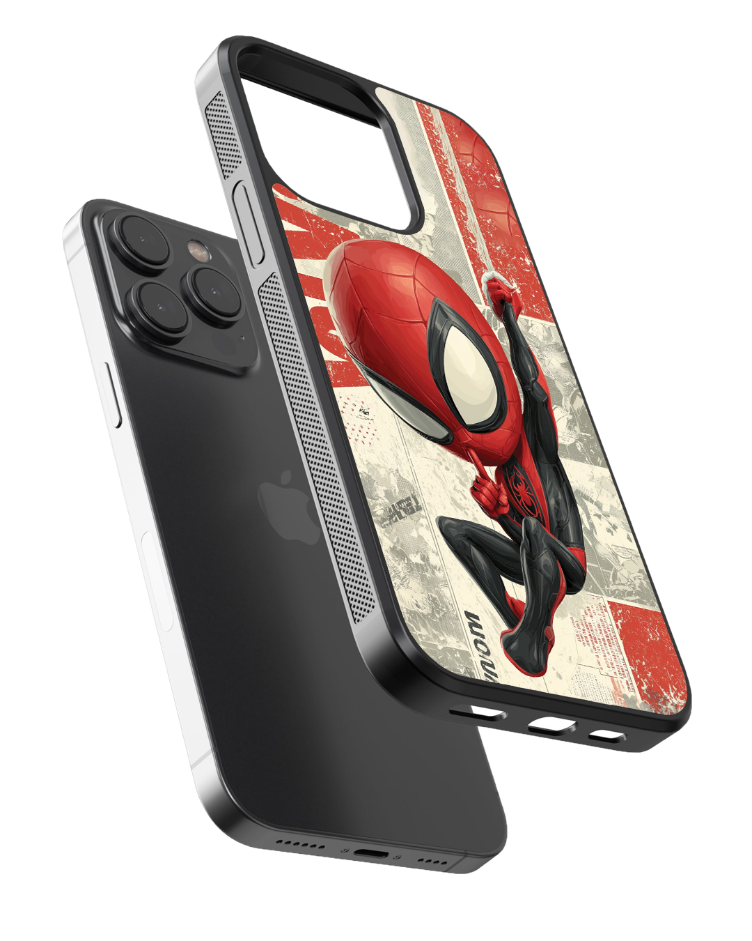 Spider Chibi Premium Glass Case