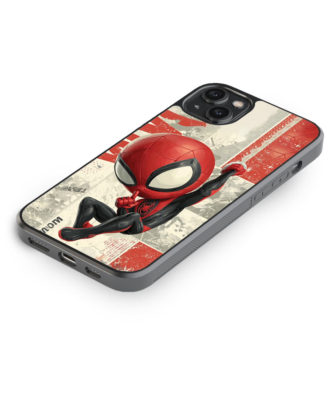 Spider Chibi Premium Glass Case