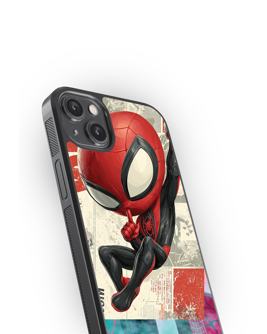 Spider Chibi Premium Glass Case