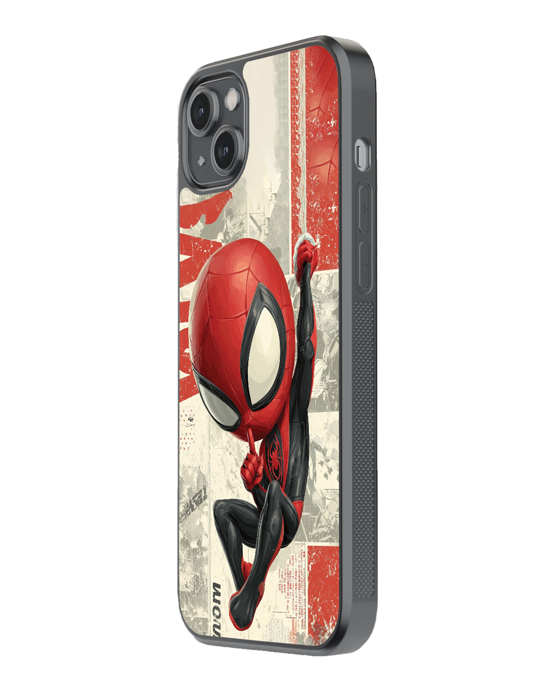 Spider Chibi Premium Glass Case