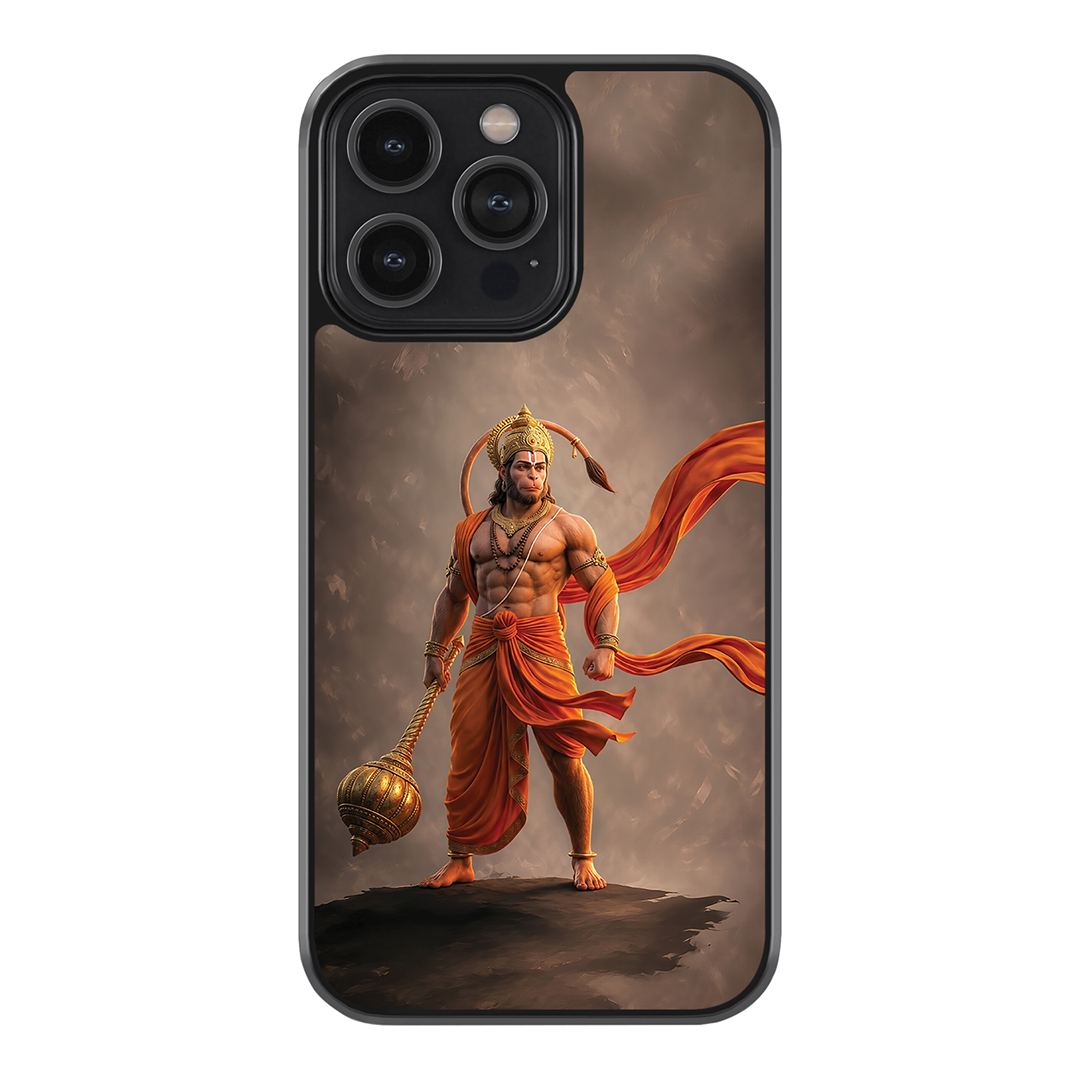 Veer Hanuman Premium Glass Case