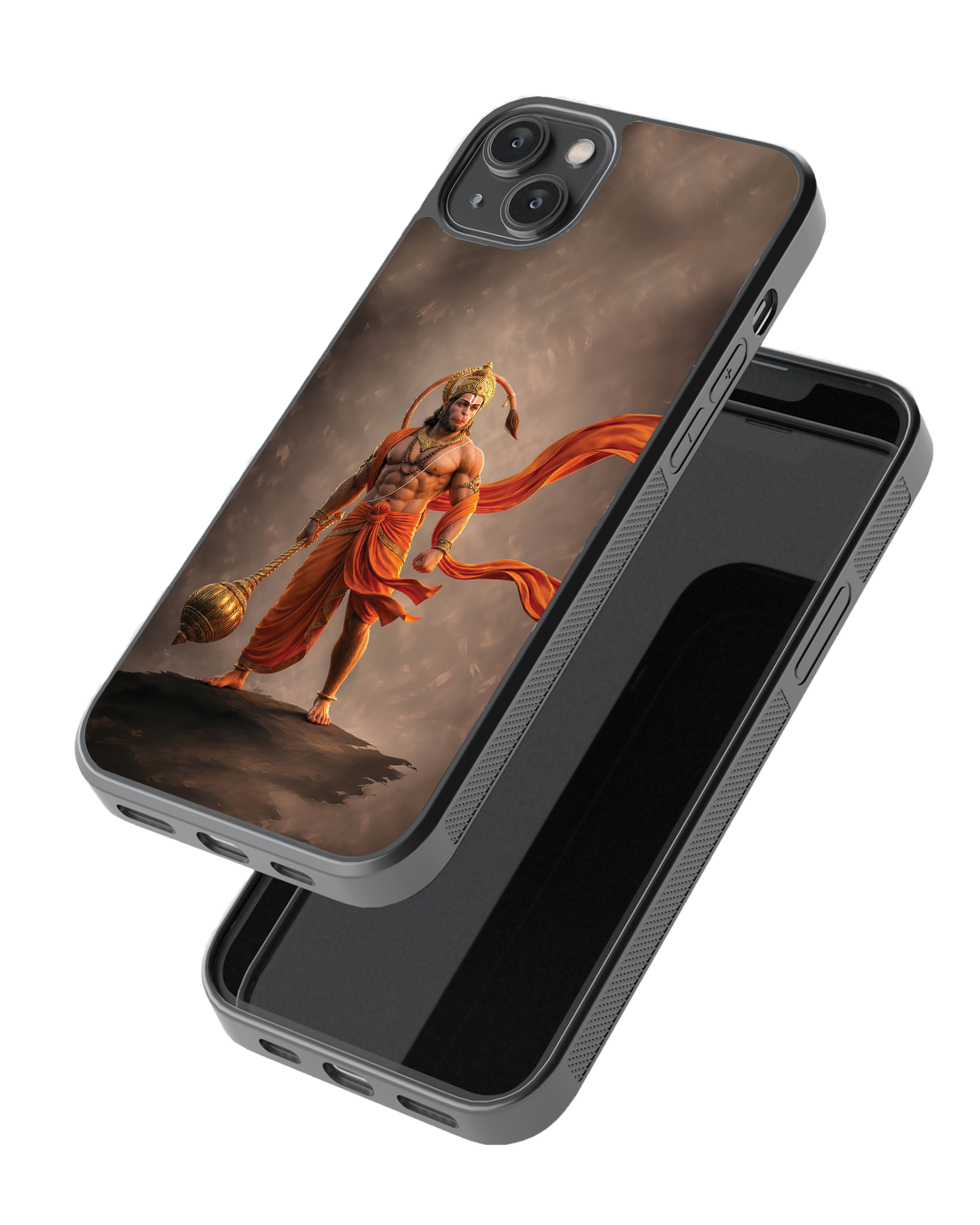 Veer Hanuman Premium Glass Case