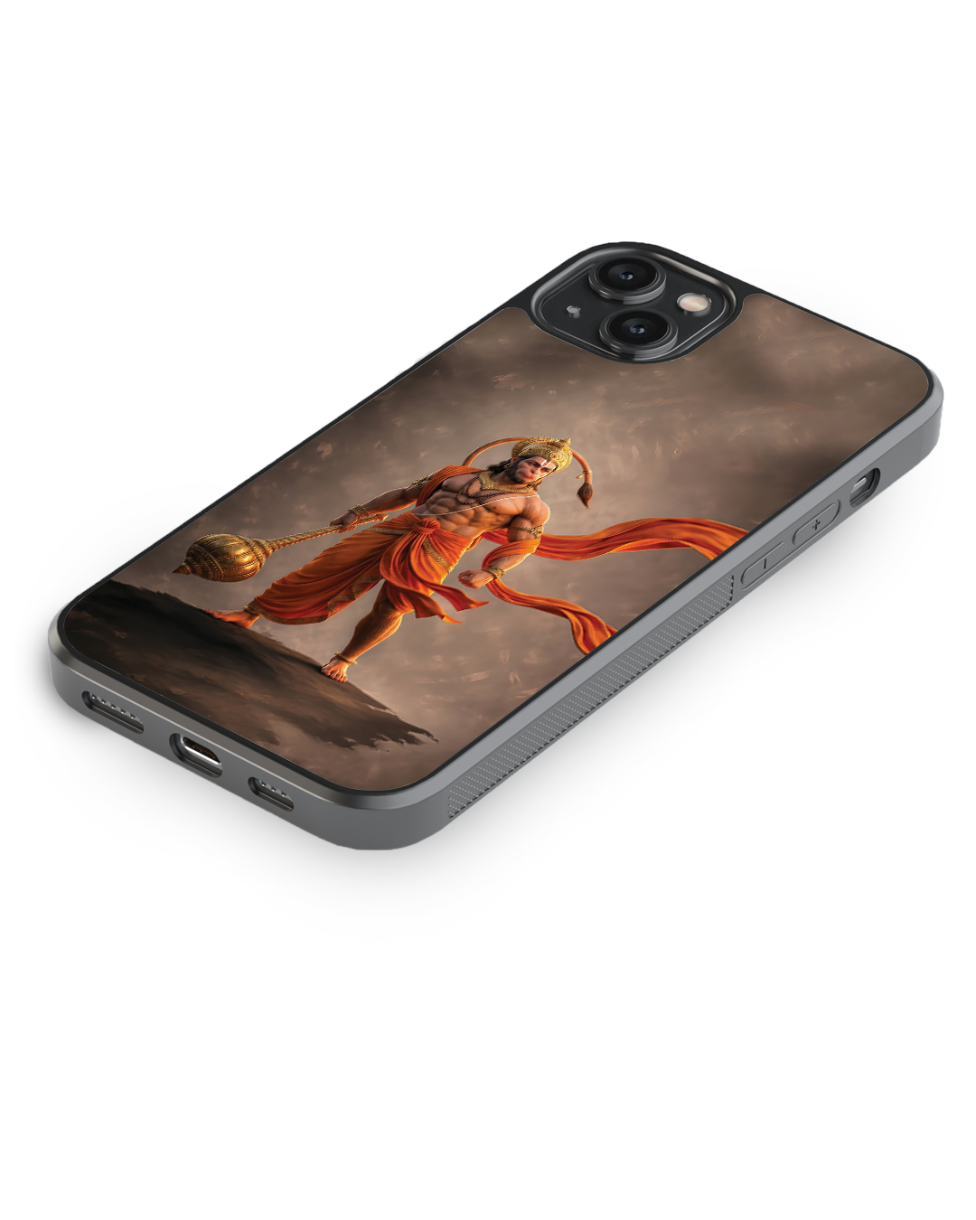Veer Hanuman Premium Glass Case