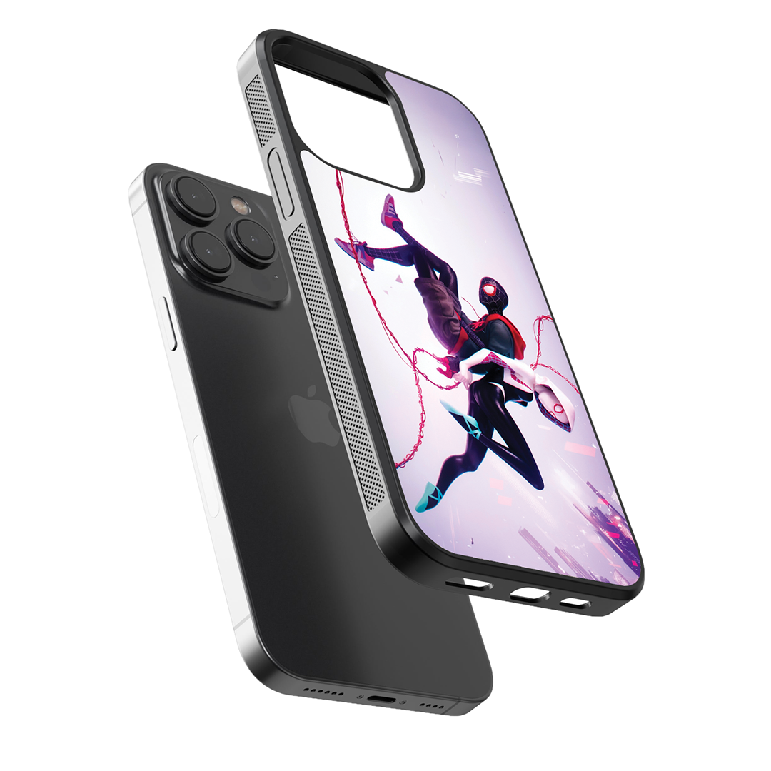 Web Warriors Premium Glass Case