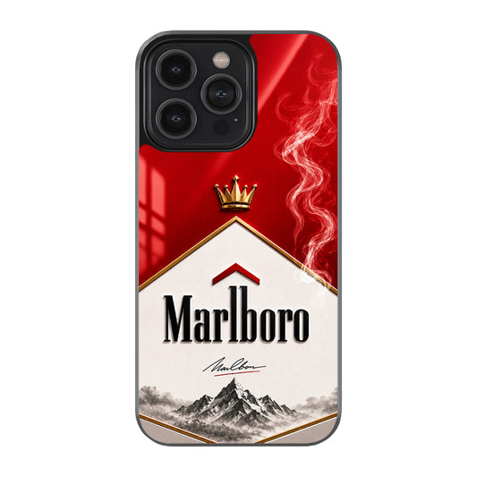 Crown & Smoke Glass Phone Case
