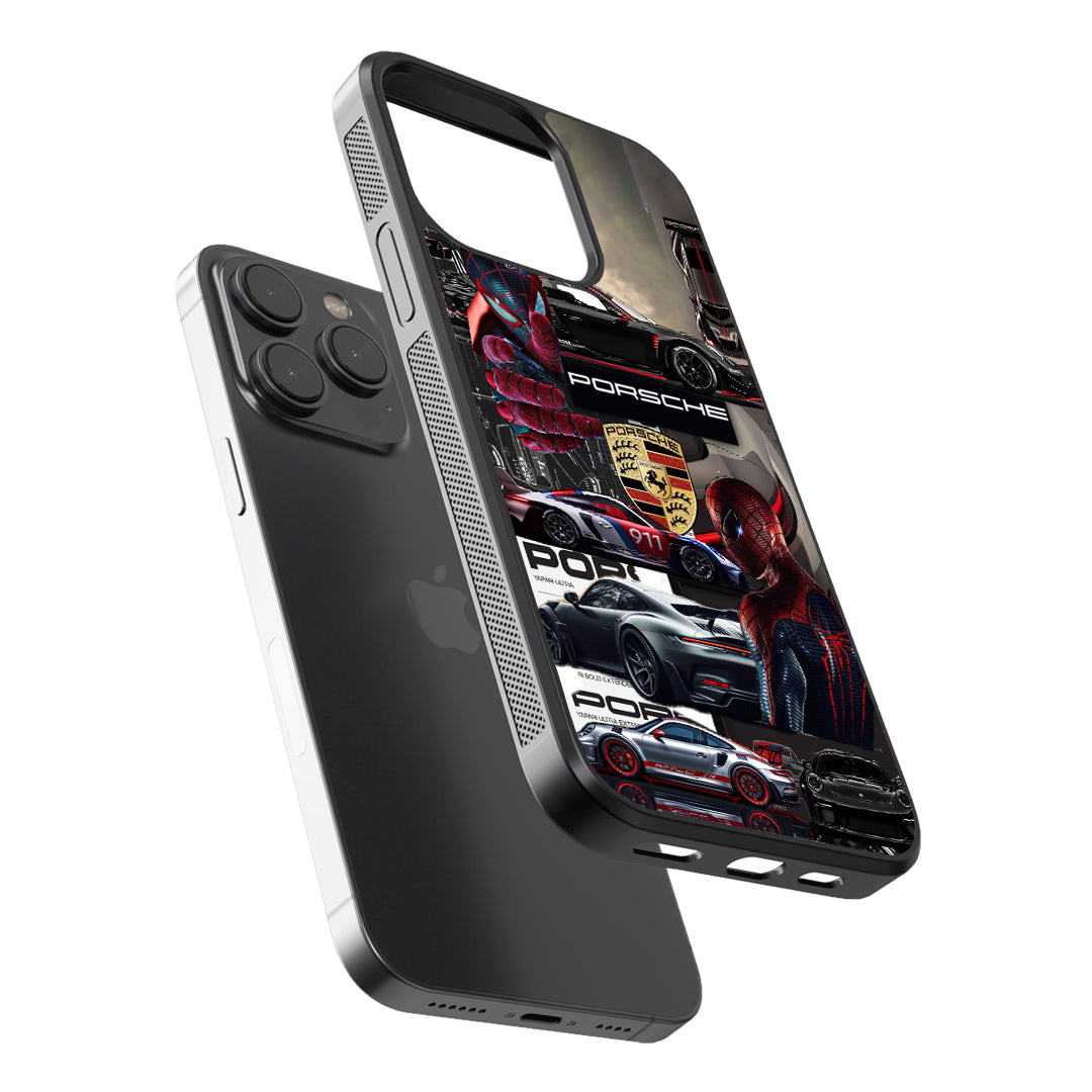 Ultimate Spider Porsche Glass Case