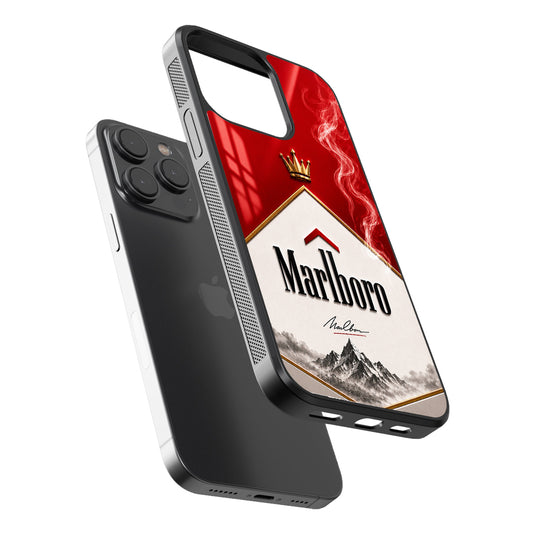 Crown & Smoke Glass Phone Case