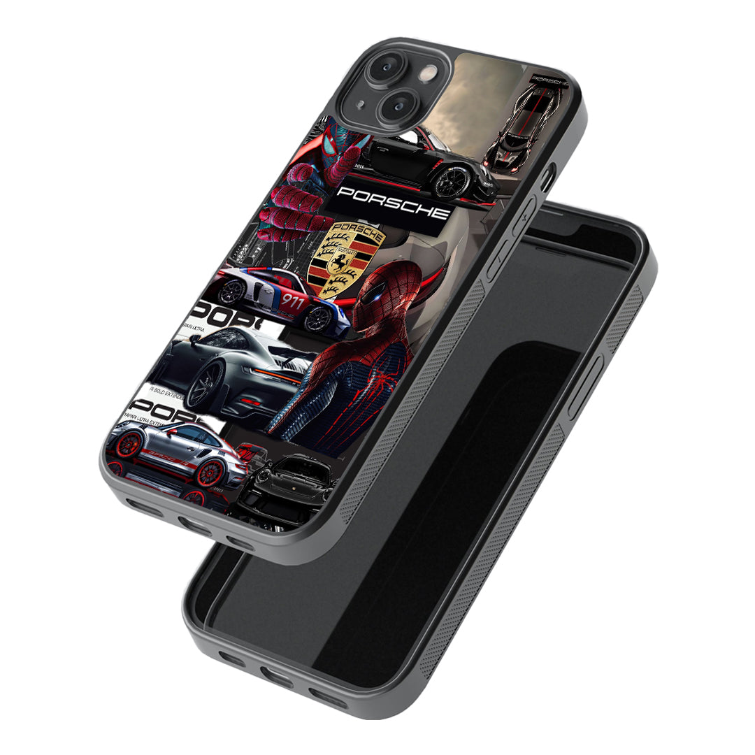 Ultimate Spider Porsche Glass Case