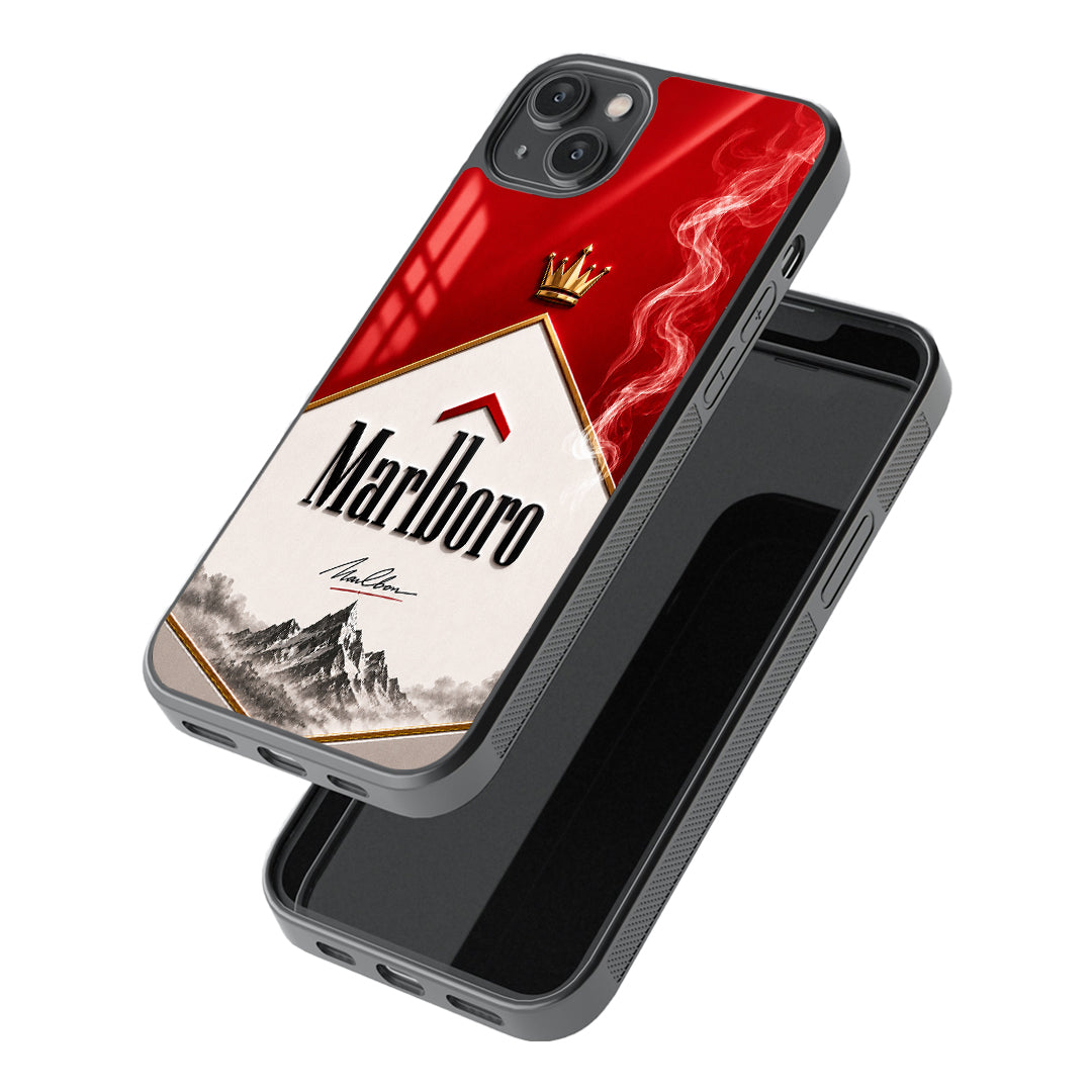 Crown & Smoke Glass Phone Case