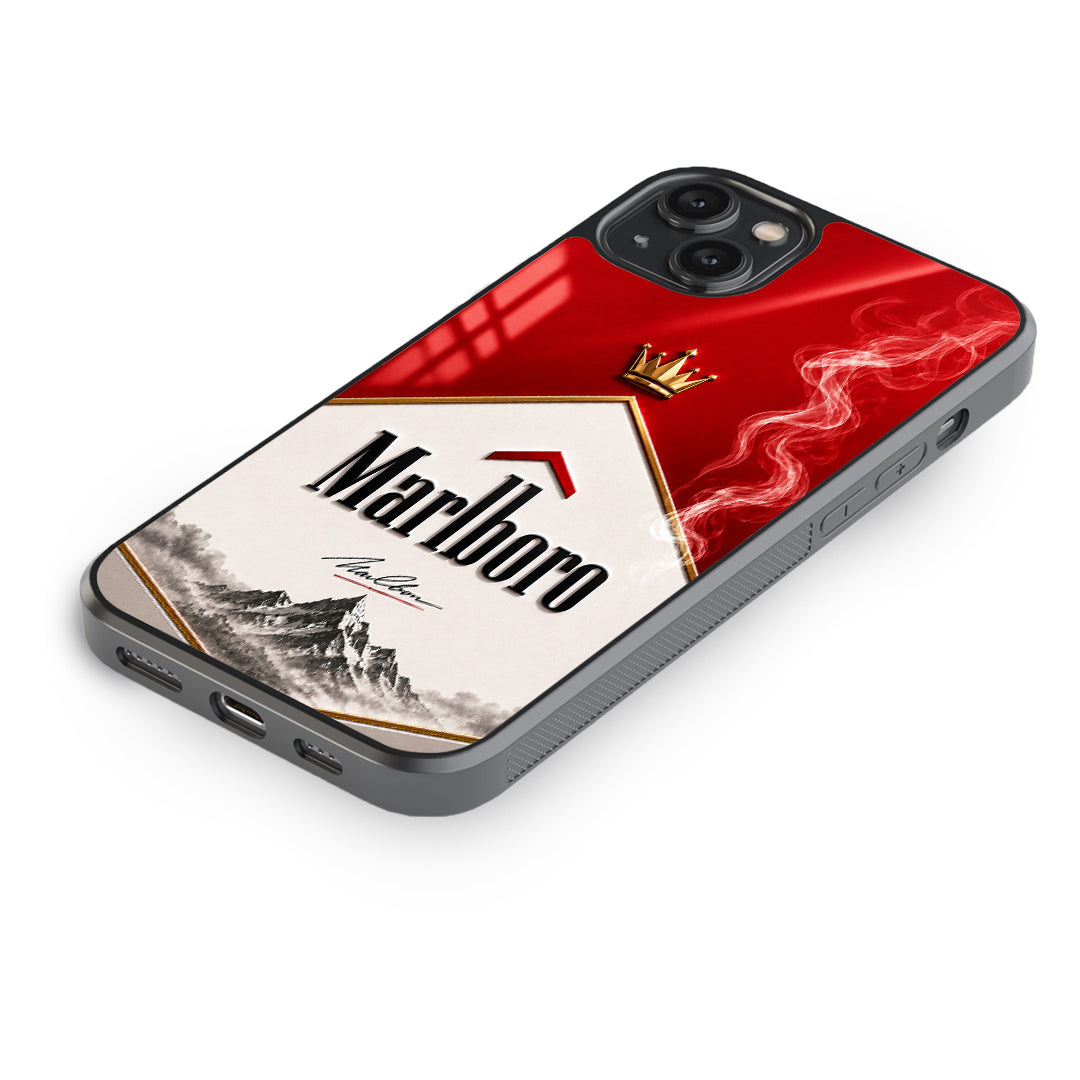Crown & Smoke Glass Phone Case
