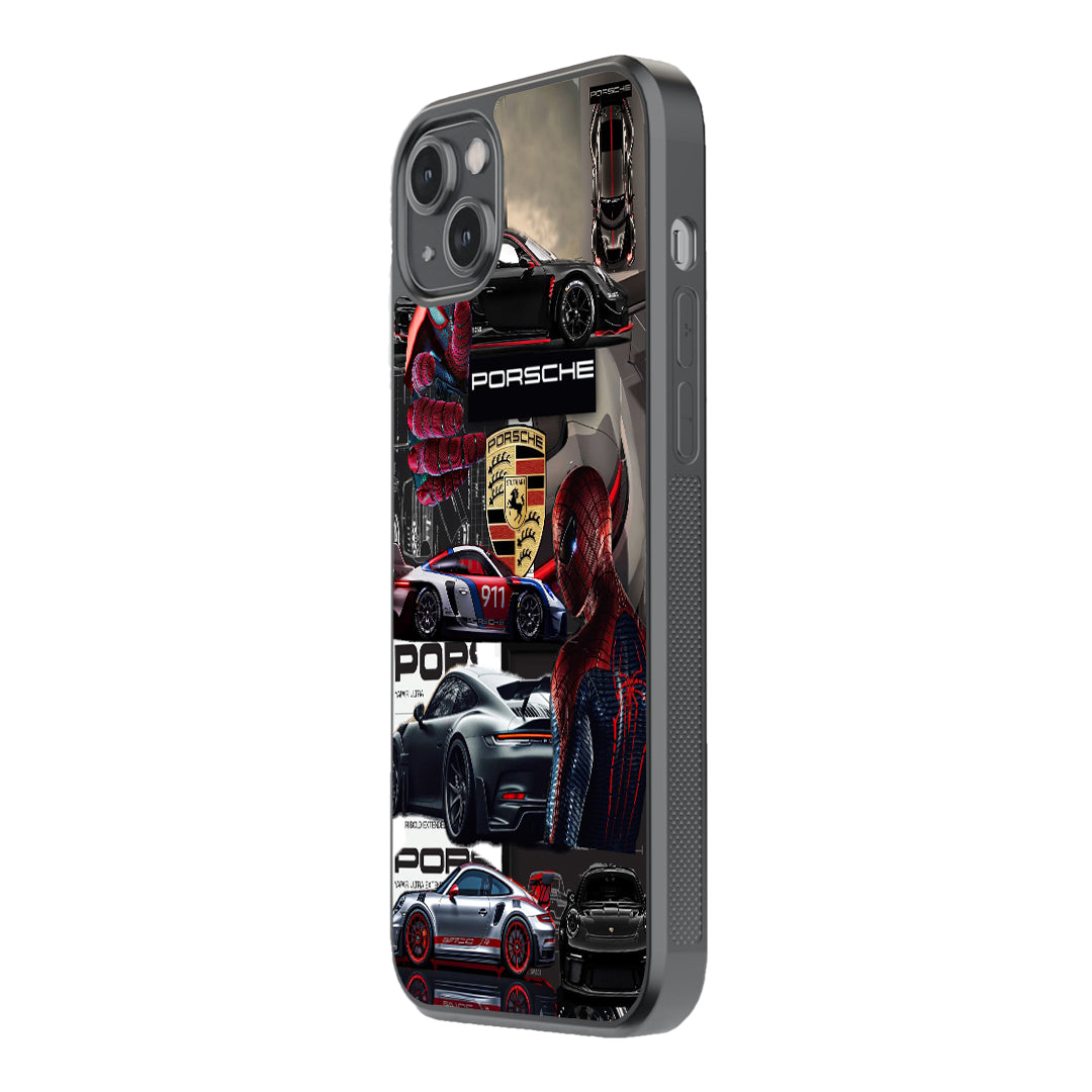 Ultimate Spider Porsche Glass Case
