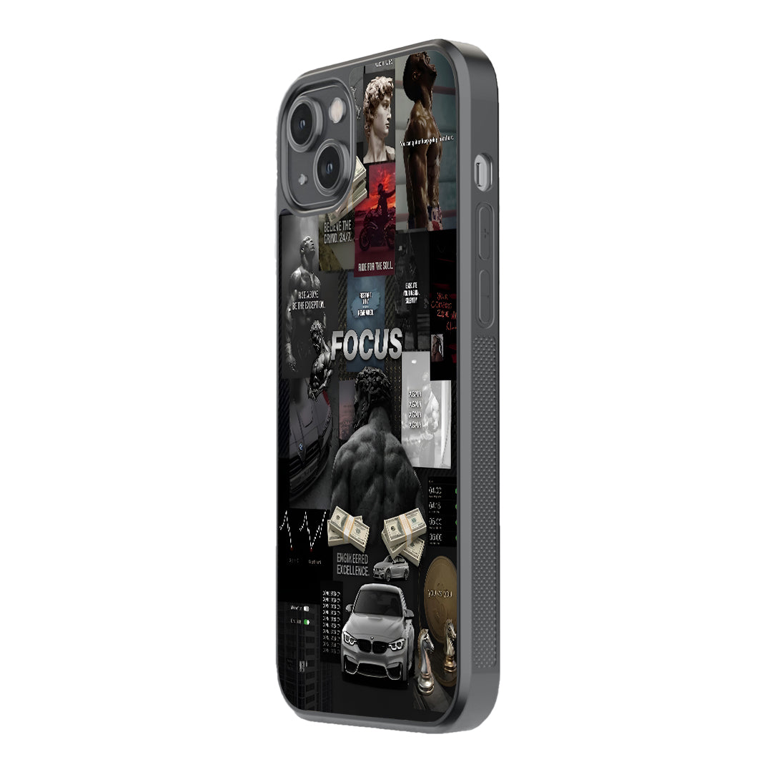 Success Mindset Glass Phone Case