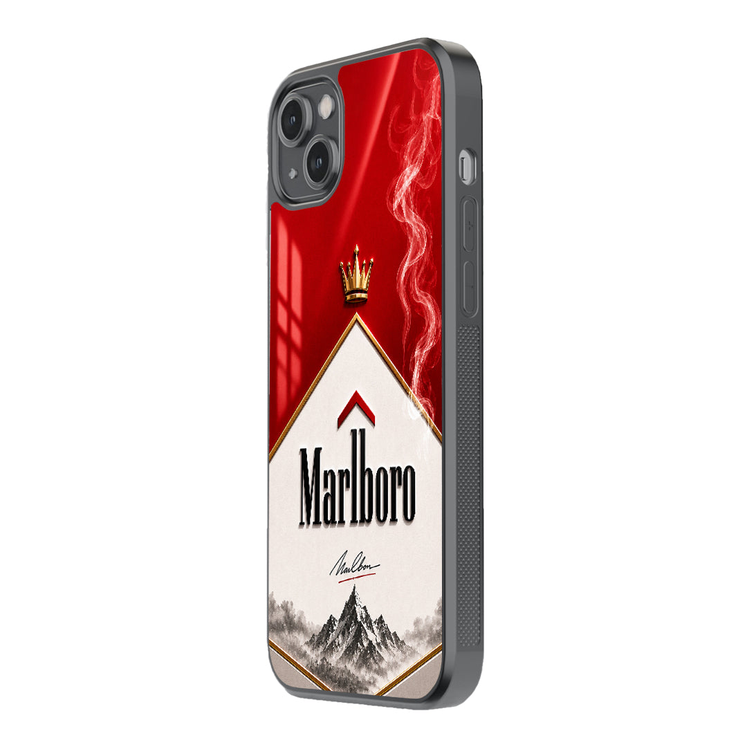 Crown & Smoke Glass Phone Case