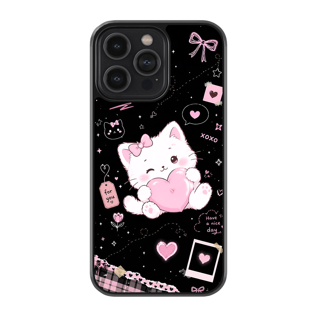 Cute Kitty Love Phone Case