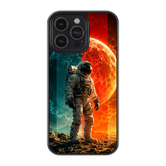 Cosmic Astronaut Premium Glass Phone Case
