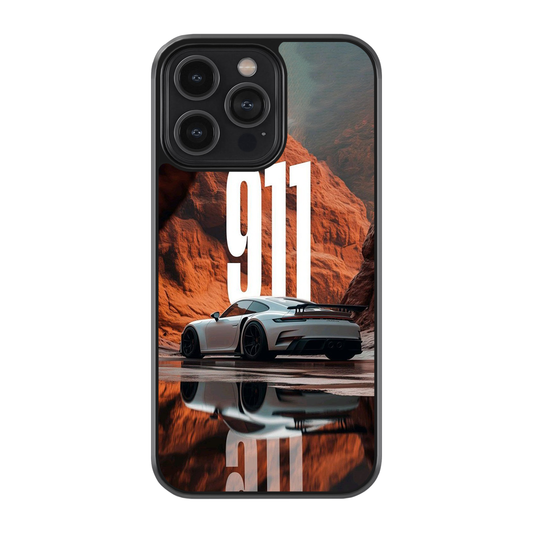 GT Sports Car Premium Glass Phone Case