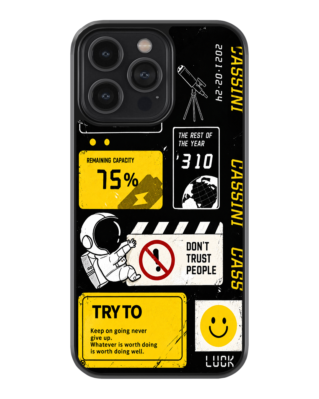 Mission 310 – Premium Graphic Glass Phone Case