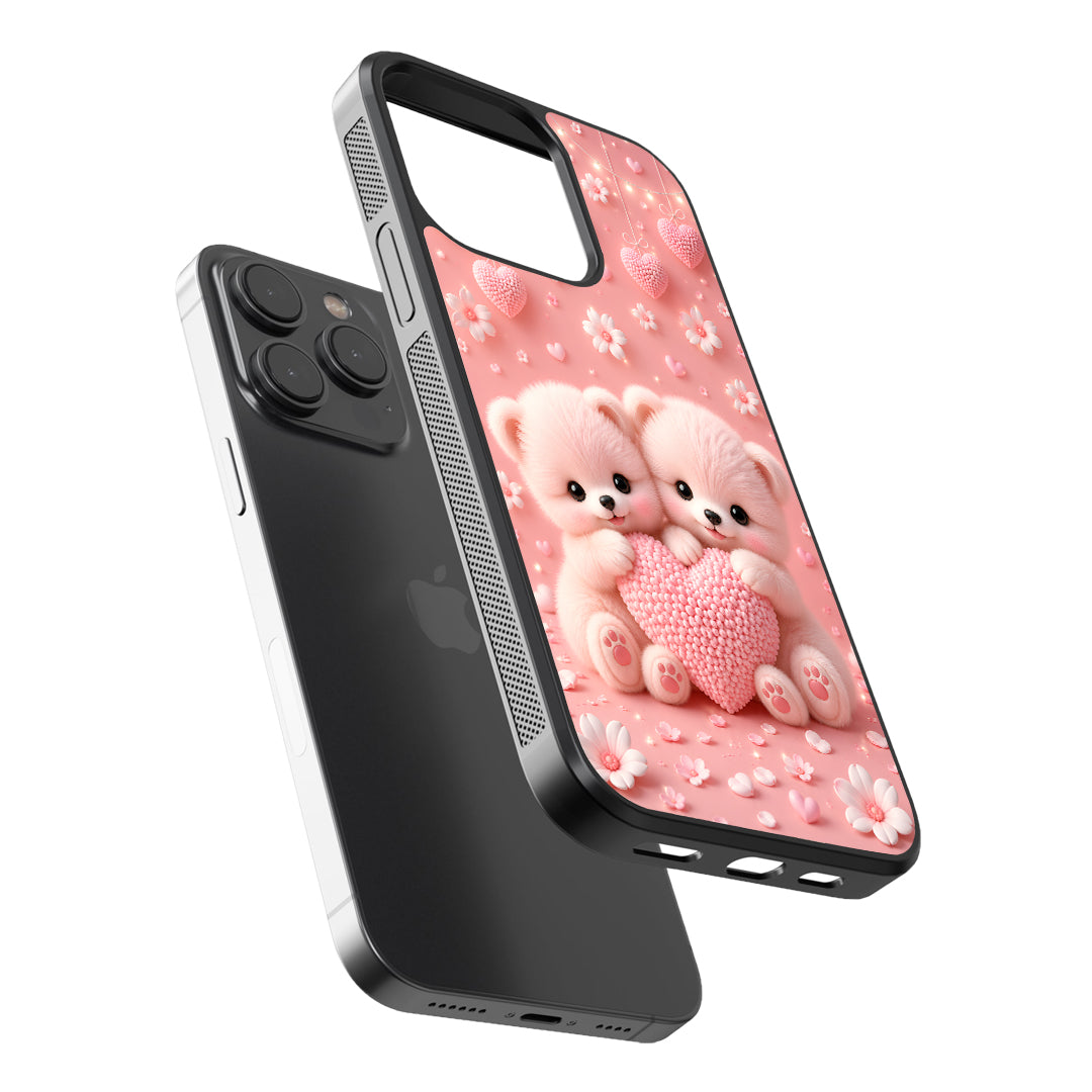 Sweetheart Teddy Duo Phone Case