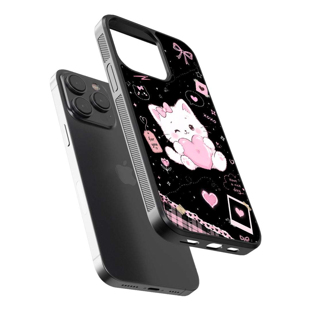Cute Kitty Love Phone Case