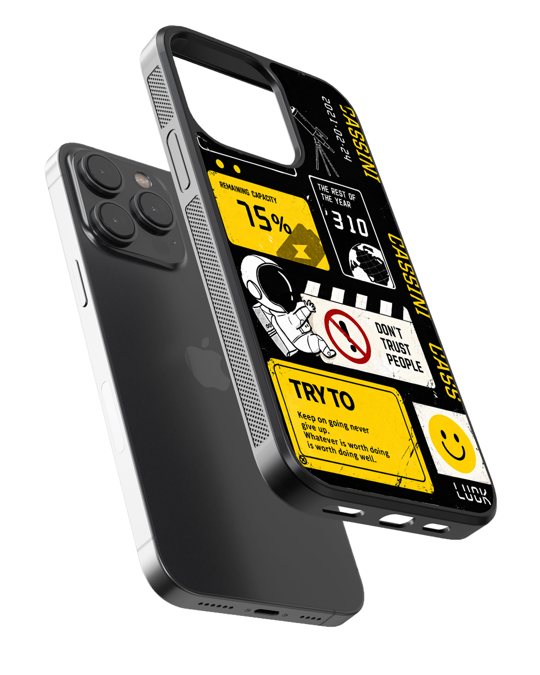 Mission 310 – Premium Graphic Glass Phone Case