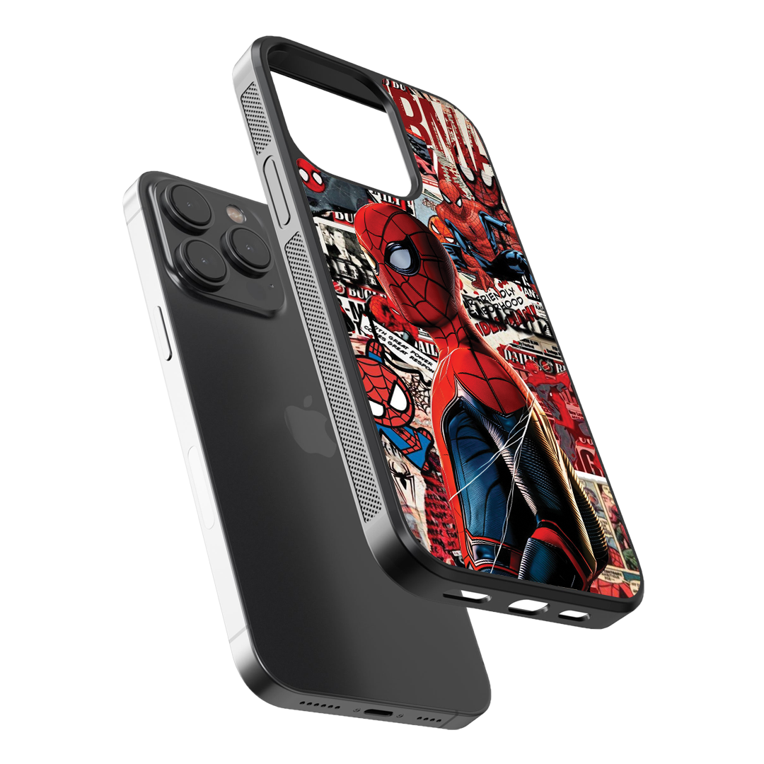 Spider-Man Comic Edition Premium Glass Case