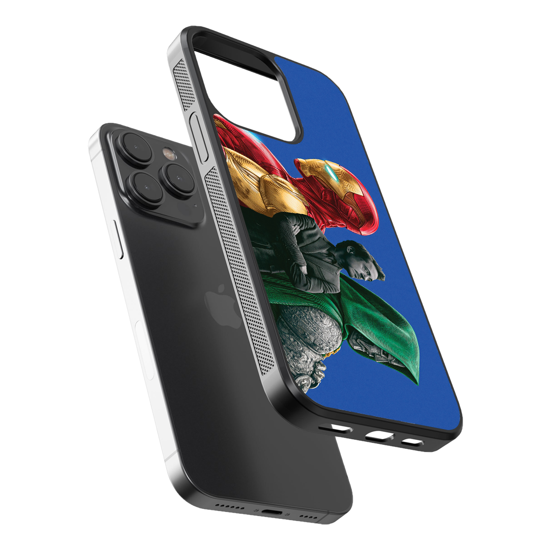 Iron Doom Premium Glass Phone Case