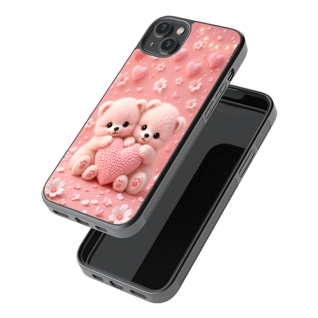 Sweetheart Teddy Duo Phone Case