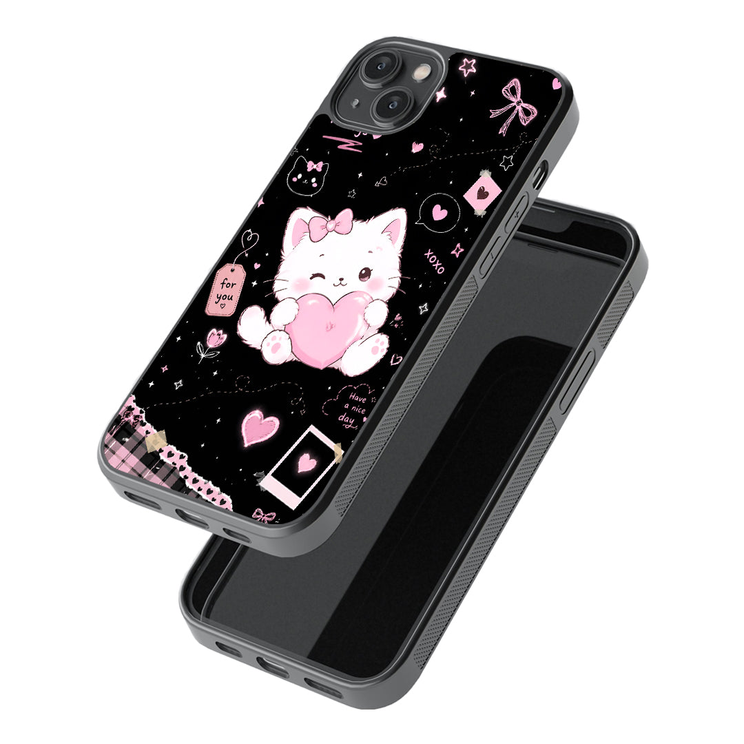 Cute Kitty Love Phone Case