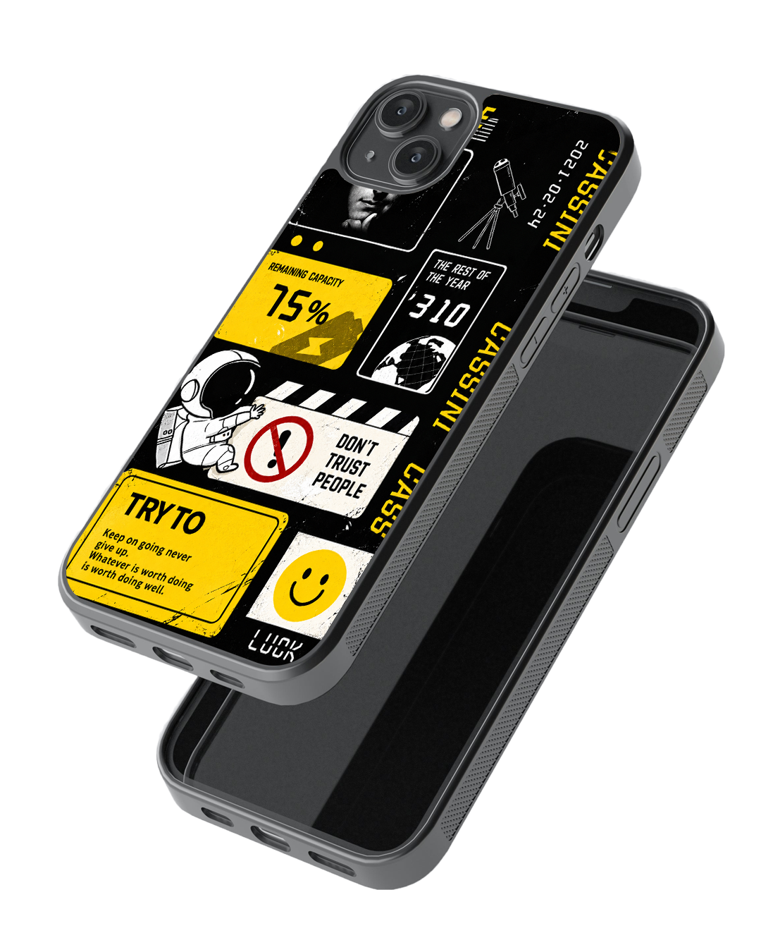 Mission 310 – Premium Graphic Glass Phone Case