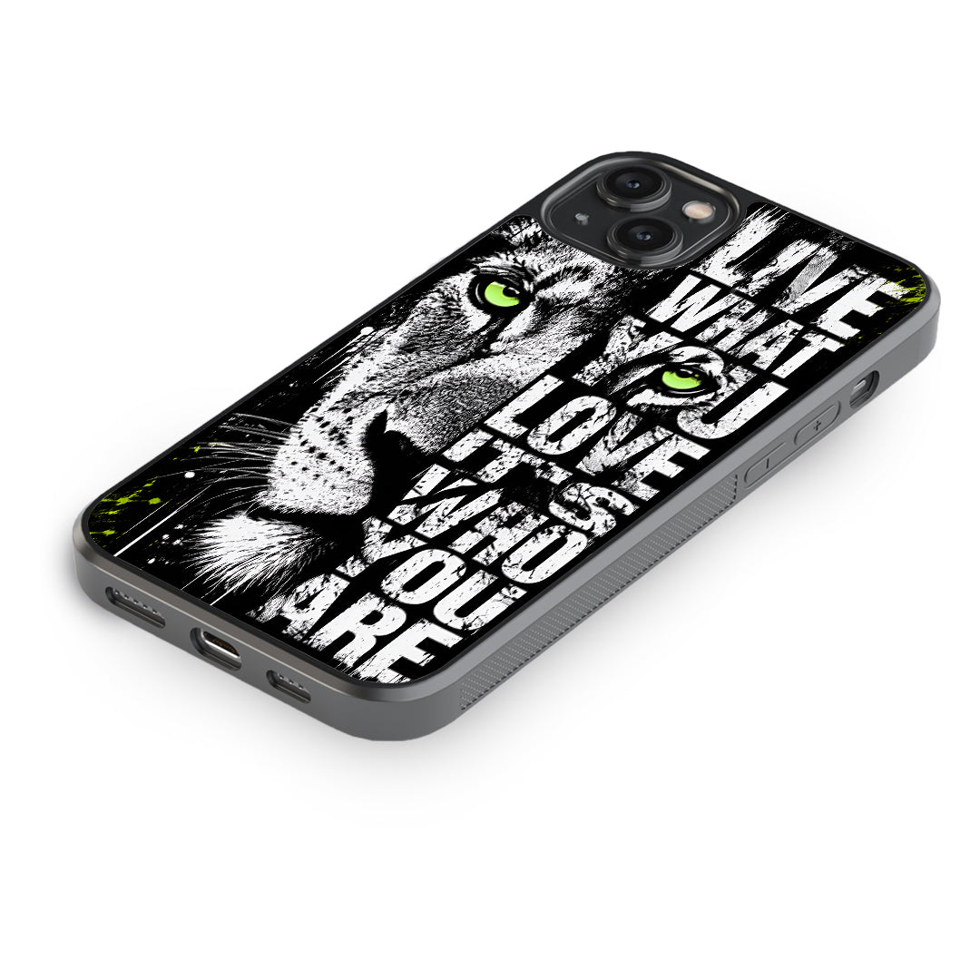 Lion Mindset Premium Glass Case