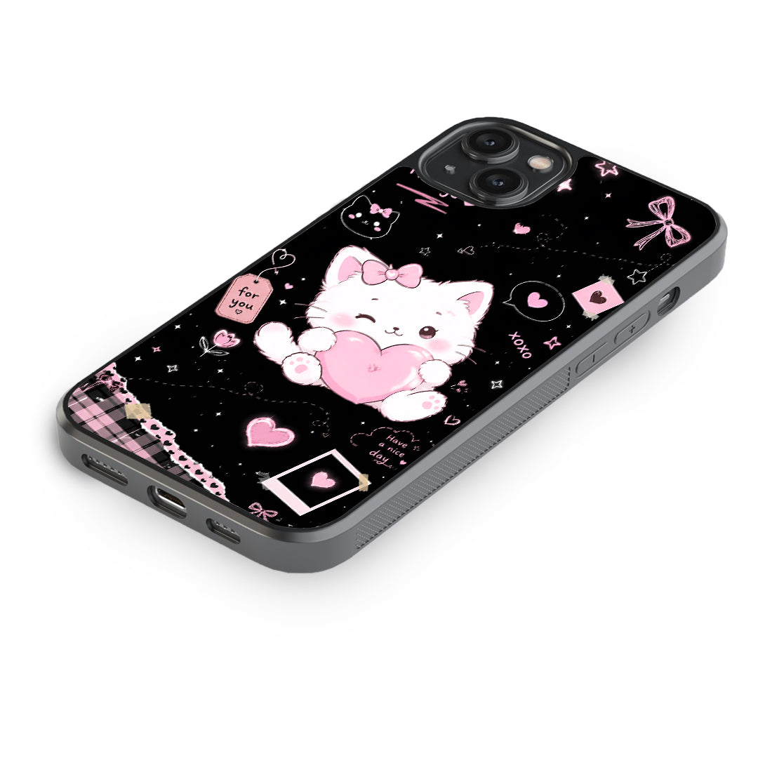 Cute Kitty Love Phone Case