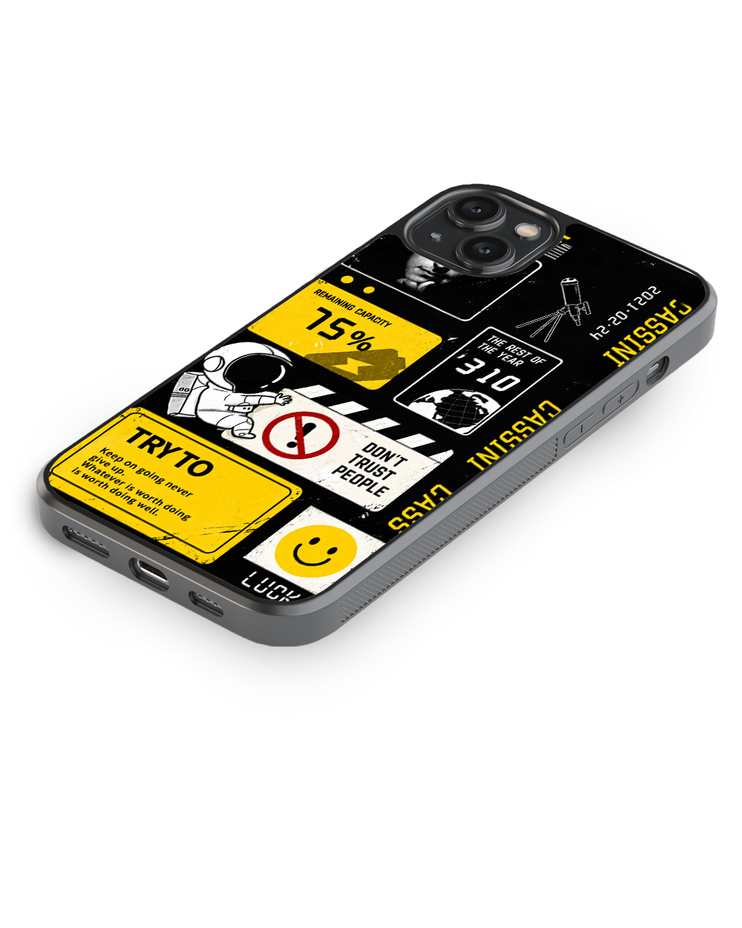 Mission 310 – Premium Graphic Glass Phone Case