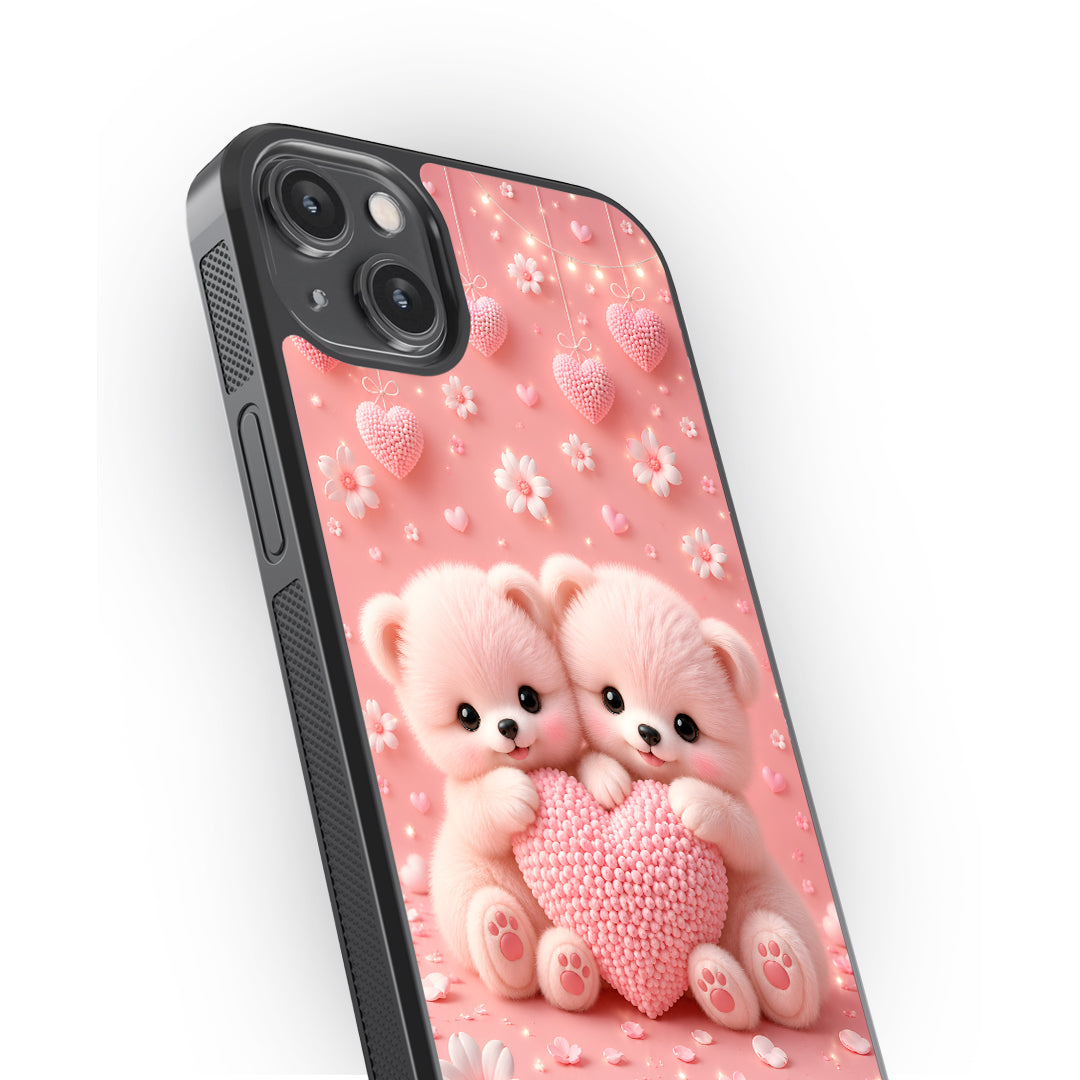 Sweetheart Teddy Duo Phone Case