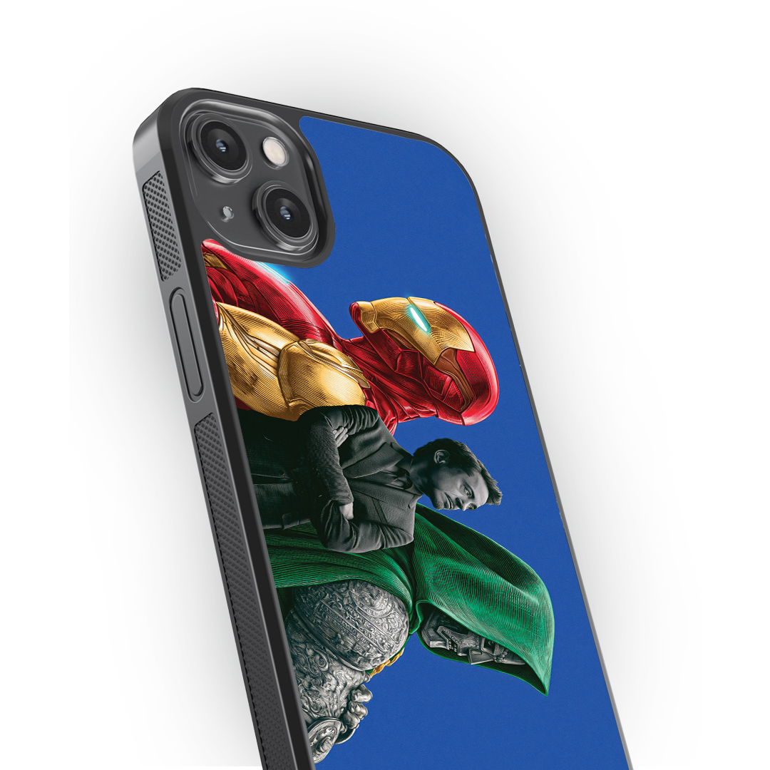 Iron Doom Premium Glass Phone Case