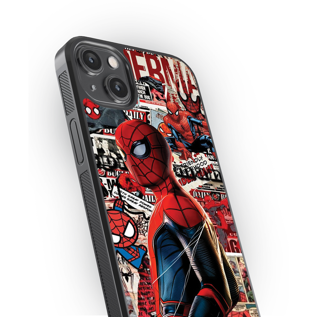 Spider-Man Comic Edition Premium Glass Case